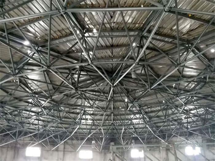 临沧洗煤厂蓄水池网架